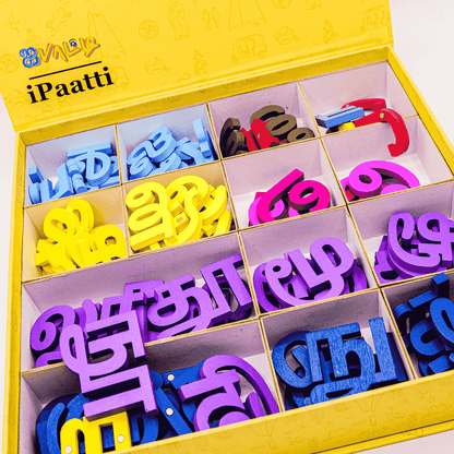 சொற்காந்தம் | Sorkandham – 3D Magnetic Tamil Letters with Board